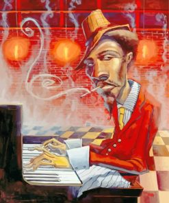 Jazz Scene Creativity Paint By Numbers