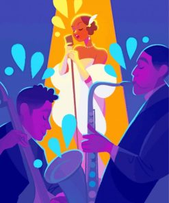 Jazz Vibe Paint By Numbers
