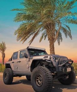 Jeep Wrangler Adventure Paint By Numbers