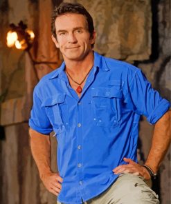 Jeff Probst Show Host Paint By Numbers