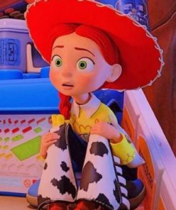 Jessie Toy Story Cartoon Paint By Numbers