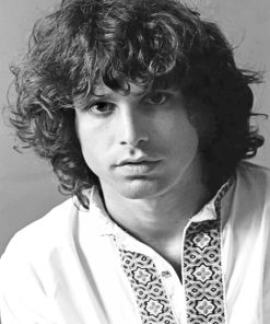 Jim Morrison Vintage Paint By Numbers
