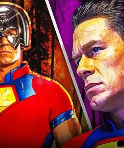 John Cena Action Hero Paint By Numbers