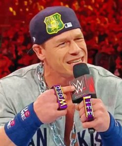 John Cena WWE Superstar Paint By Numbers