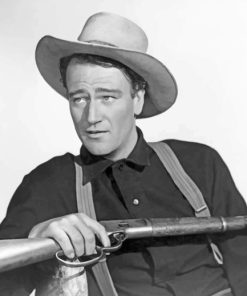 John Wayne Cowboy Paint By Numbers