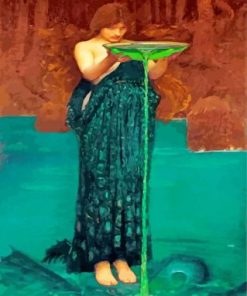 William Waterhouse Witch Paint By Numbers