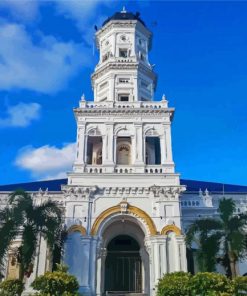 Johor Bahru Sultan Abu Bakar Paint By Numbers