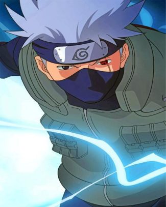 Kakashi Hatake Anime Paint By Numbers