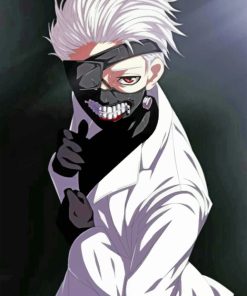 Ken Kaneki Anime Paint By Numbers