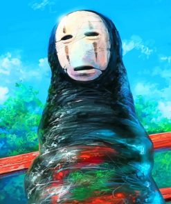 Kaonashi No Face Art Paint By Numbers