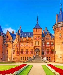 Kasteel De Haar Castle Paint By Numbers