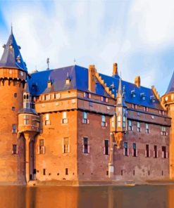 Kasteel De Haar Utrecht Paint By Numbers