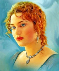 Kate Winslet Rose Titanic Paint By Numbers