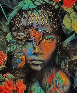 Hummingbird Delight Paint By Numbers