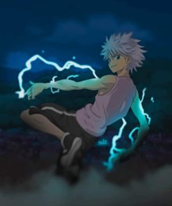 Killua Zoldyck Anime Paint By Numbers