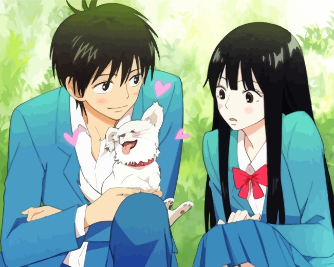 Finalizing Kimi ni Todoke artwork