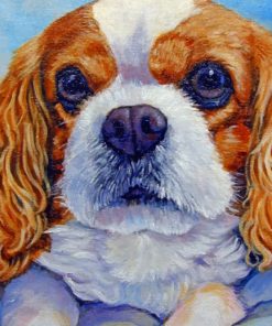 King Charles Puppy Paint By Numbers