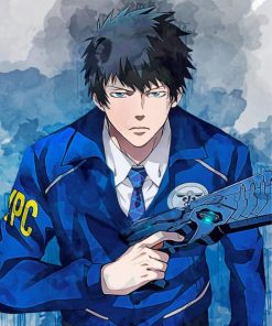 Shinya Kogami Anime Paint By Numbers