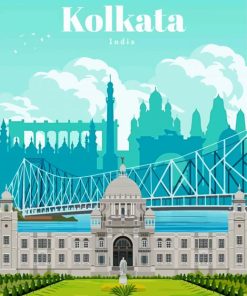Explore Kolkata Landscapes Paint By Numbers