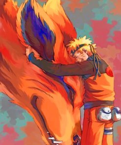 Kurama Naruto Anime Paint By Numbers