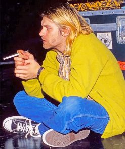 Kurt Cobain Nirvana Paint By Numbers