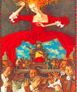 Roman Zaslonov Painting Paint By Numbers