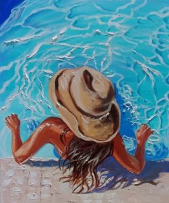 Summer Pool Fun Paint By Numbers