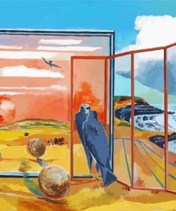 Paul Nash Landscape Dream Paint By Numbers