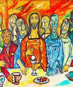 Last Supper Masterpiece Paint By Numbers