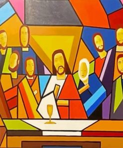 Da Vinci's Last Supper Paint By Numbers