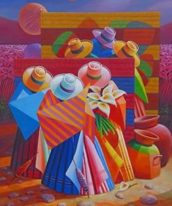Colorful Latino Culture Paint By Numbers