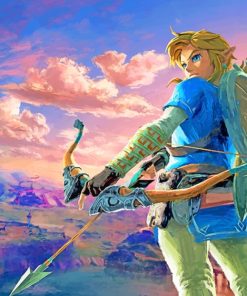 Breath Of The Wild Console Paint By Numbers