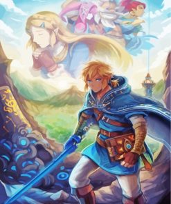 Breath Of The Wild Fantasy Paint By Numbers