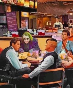 Iconic Legends Joker and Escobar Paint By Numbers