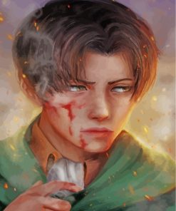Levi Ackerman Anime Paint By Numbers
