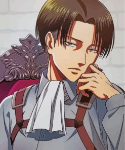 Levi Ackerman Anime Paint By Numbers