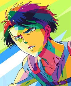 Levi Ackerman Anime Paint By Numbers