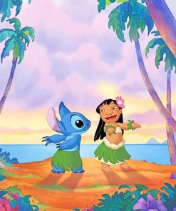 Lilo and Stitch Disney Paint By Numbers