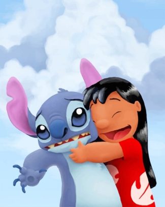 Lilo and Stitch Disney Paint By Numbers