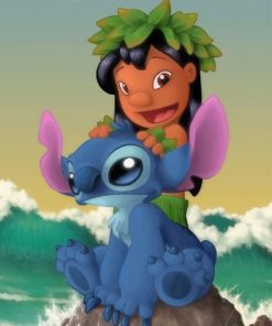 Lilo and Stitch Animation Paint By Numbers
