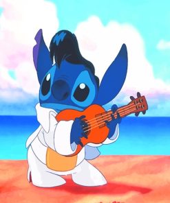Cute Stitch Cartoon Paint By Numbers