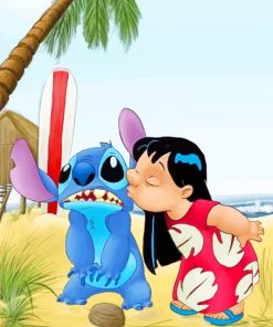 Lilo and Stitch Space Paint By Numbers