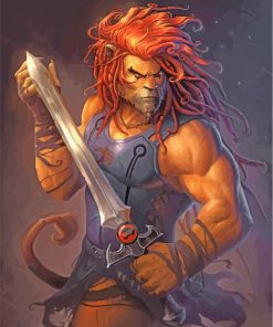 Fantasy Thundercat Painting Paint By Numbers