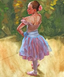 Little Ballerina Dance Paint By Numbers