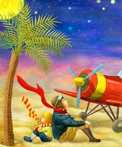 Little Prince Cartoon Paint By Numbers