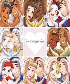 Love Is An Open Door Romantic Paint By Numbers