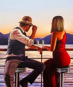Lovers Date Night Romance Paint By Numbers