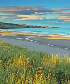 Lunan Bay Scotland Landscapes Paint By Numbers