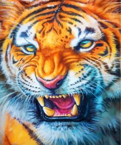Malayan Tiger Wildlife Paint By Numbers