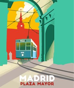 Madrid Europe Paint By Numbers